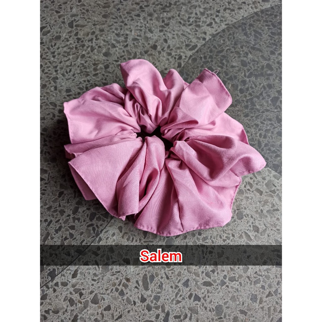 scrunchie jumbo ikat rambut ikat rambut murah