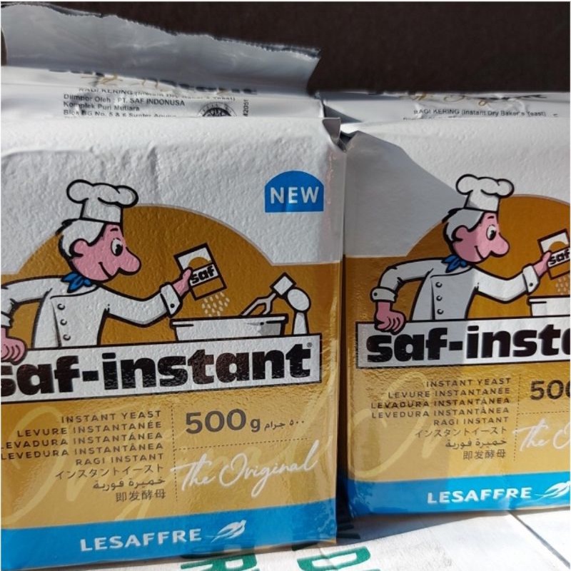 

Saf instant dry yeast 500gr/ saf instant 500gr ragi instant