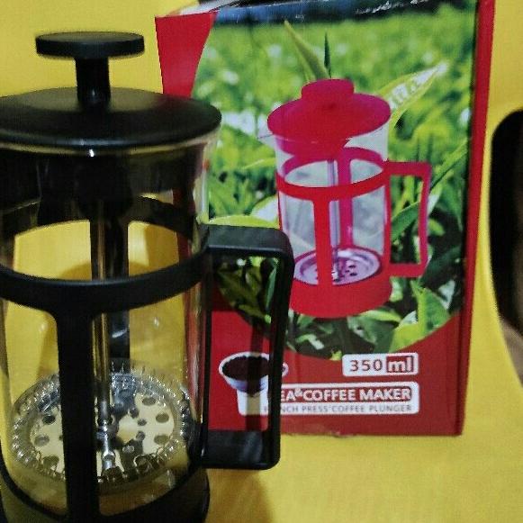 ♕ French Press Coffee Kapal Api, Penyedu Kopi Original, Coffee Maker ☉