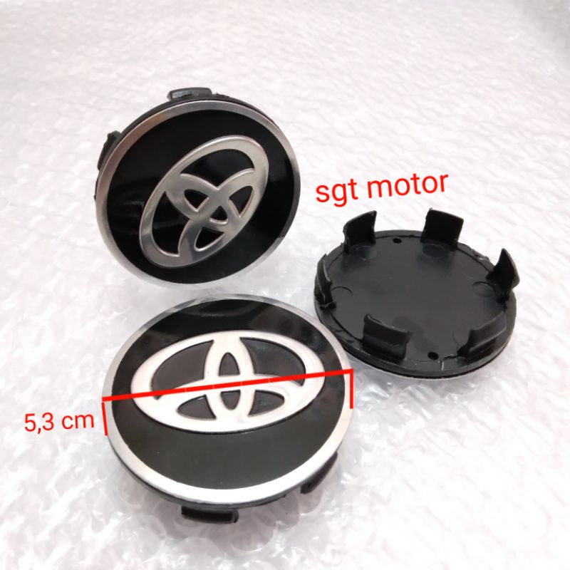 tutup velg dop roda agya calya hitam polish chrome