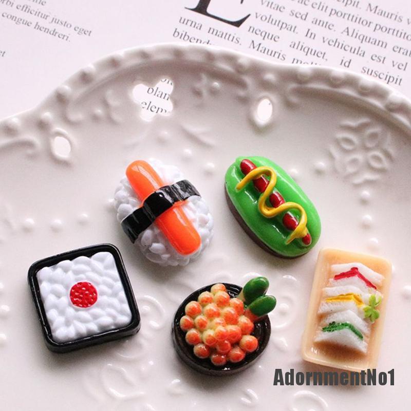 (Adornmentno1) Miniatur Snack / Makanan Diy Untuk Rumah Boneka