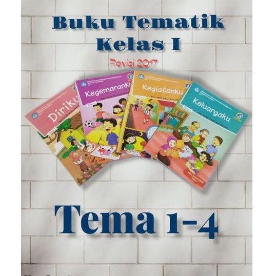 

Buku Tematik Kelas 1 SD (Tema 1-4)