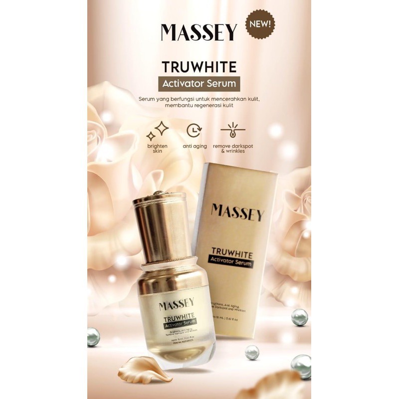 Massey Truwhite Activator Serum Original / Serum Mencerahkan Kulit BPOM Aman