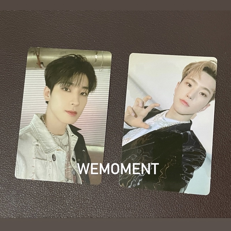 Seventeen svt pc photocard attacca op2 hoshi wonwoo