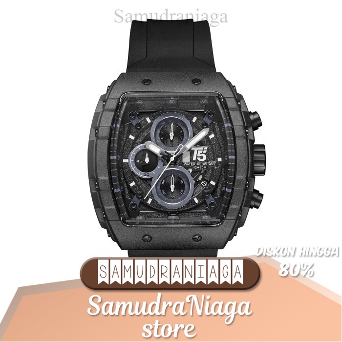 Jam Tangan Pria T5 Original H3856G H 3856 G Sporty