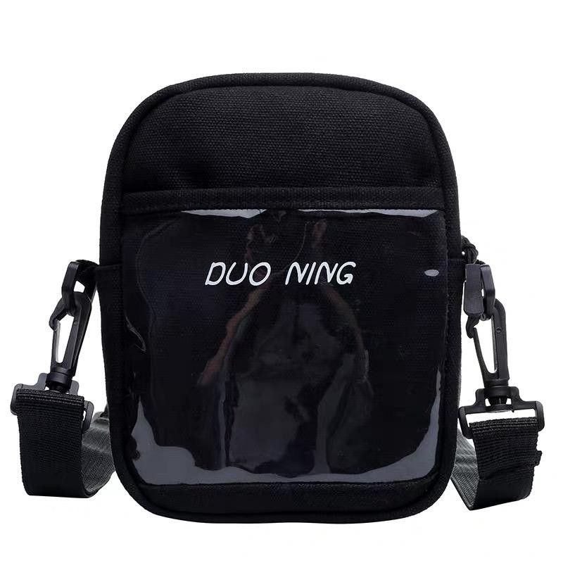 Duo Ning Sling Bag Tas Selempang Saku Transparant NR