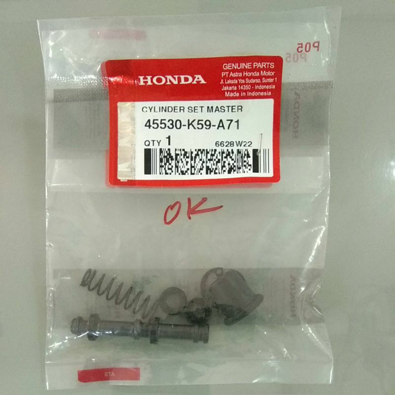 Seal Master Rem Set Depan Vario125 150
