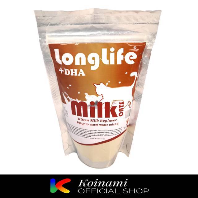 LONGLIFE MILK BABY CAT @ 1 pcs 200gr coklat / LONG LIFE MILK FOR CAT / raid all