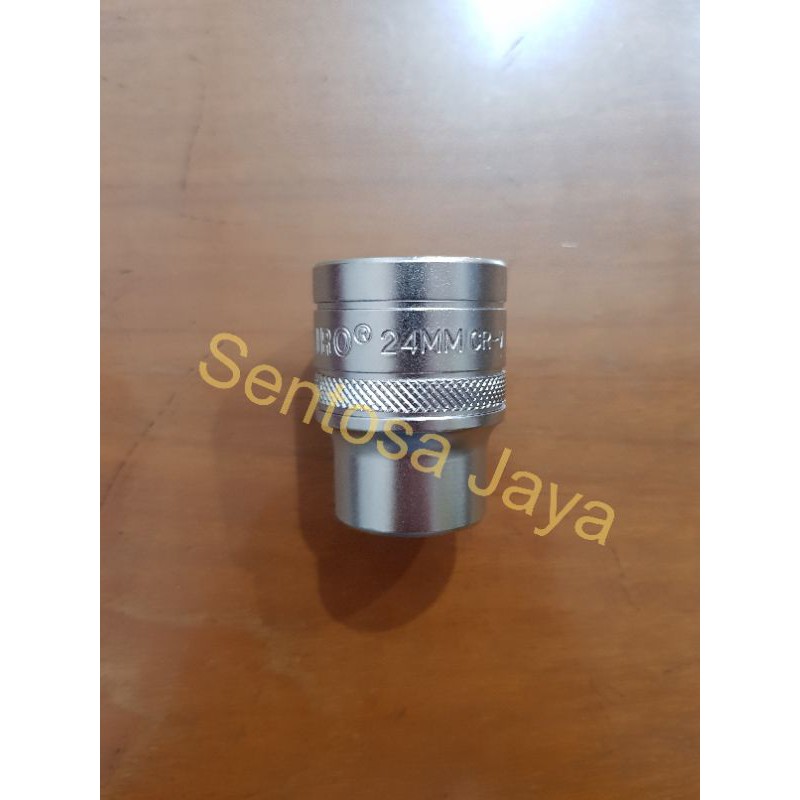 Mata Kunci Sok Shock 24 mm 1/2" inch 6 pt / 12 pt Tekiro