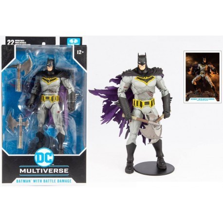 McFarlane DC Multiverse Batman with Battle Damage Action Figure