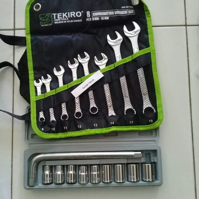 Kunci Ring Pas Set Tekiro 8pcs Paket Sok Set 10pcs Ring Pas Tekiro
