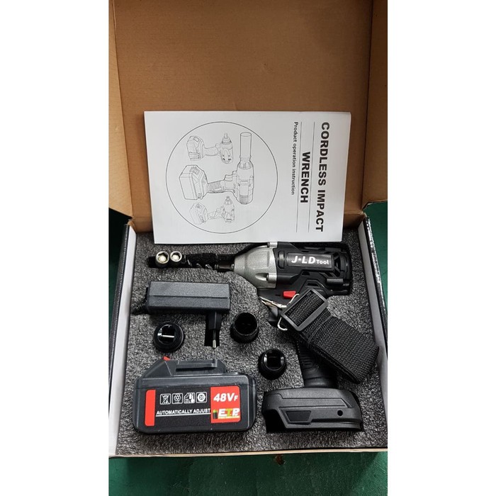 [1BATERAI] Bor Cordless Wrench JLD 48S Impact