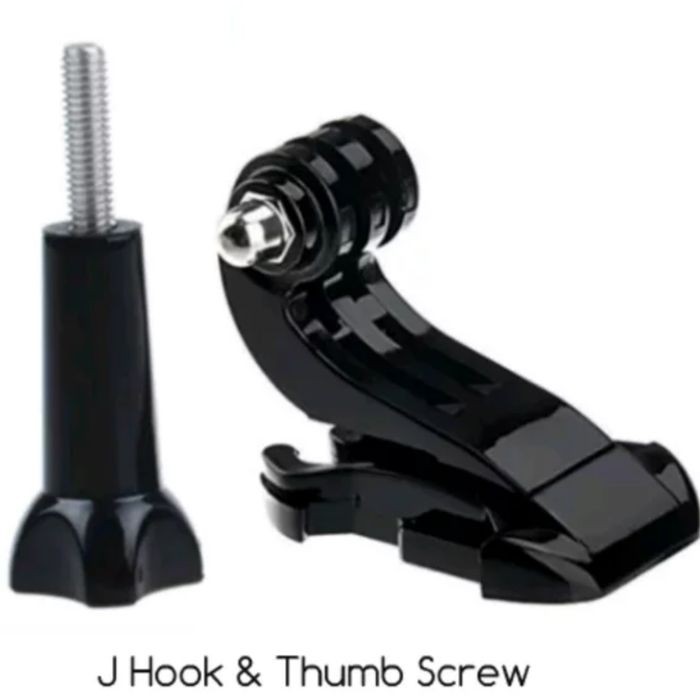 J Hook &amp; Screw Aksesoris GoPro SJCAM Xiaomi YI Brica BPro Kogan J Hook