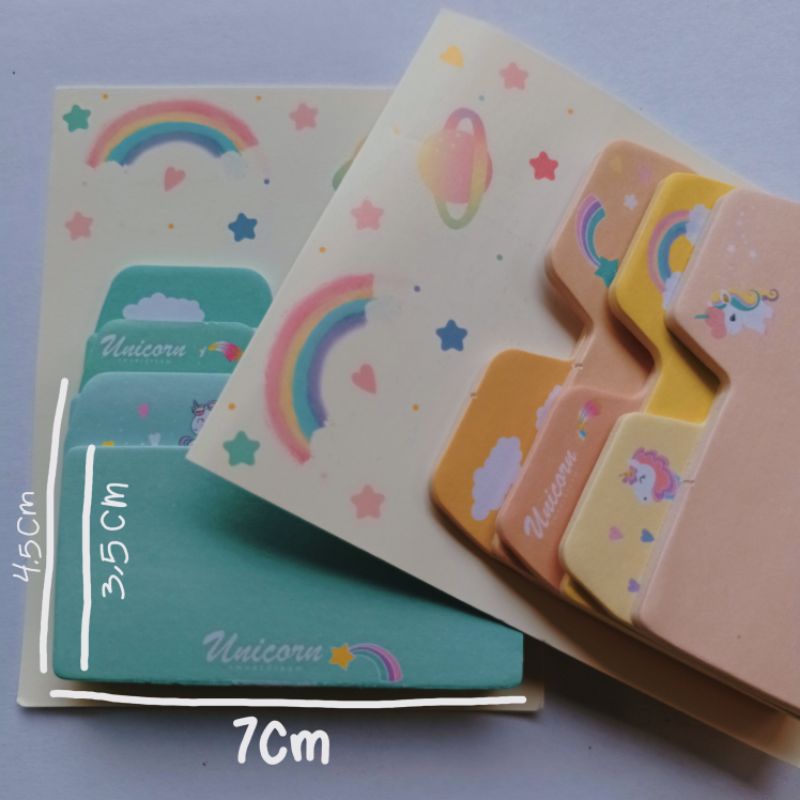 

MR.DIY Kertas Memo/ Memo Paper/ Sticky Note Unicorn