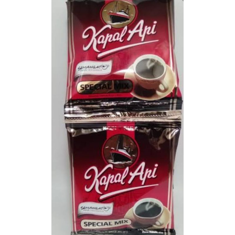 

Kopi Kapal Api Special Mix 1 Renceng (10 Sachet)