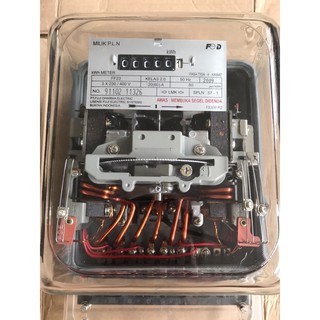 Kwh Meter Meteran Listrik 3phase analog rekondisi 5A / 5.20A / 20.60A