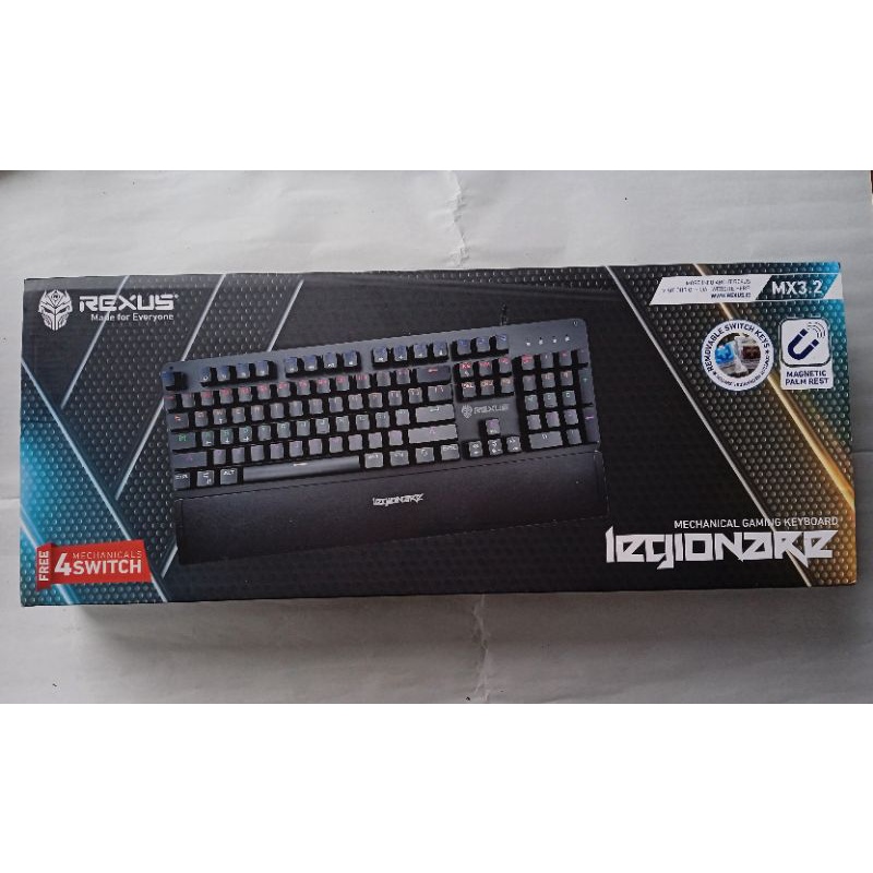 Keyboard Gaming Mekanikal Rexus Legionare MX3.2 (Second)