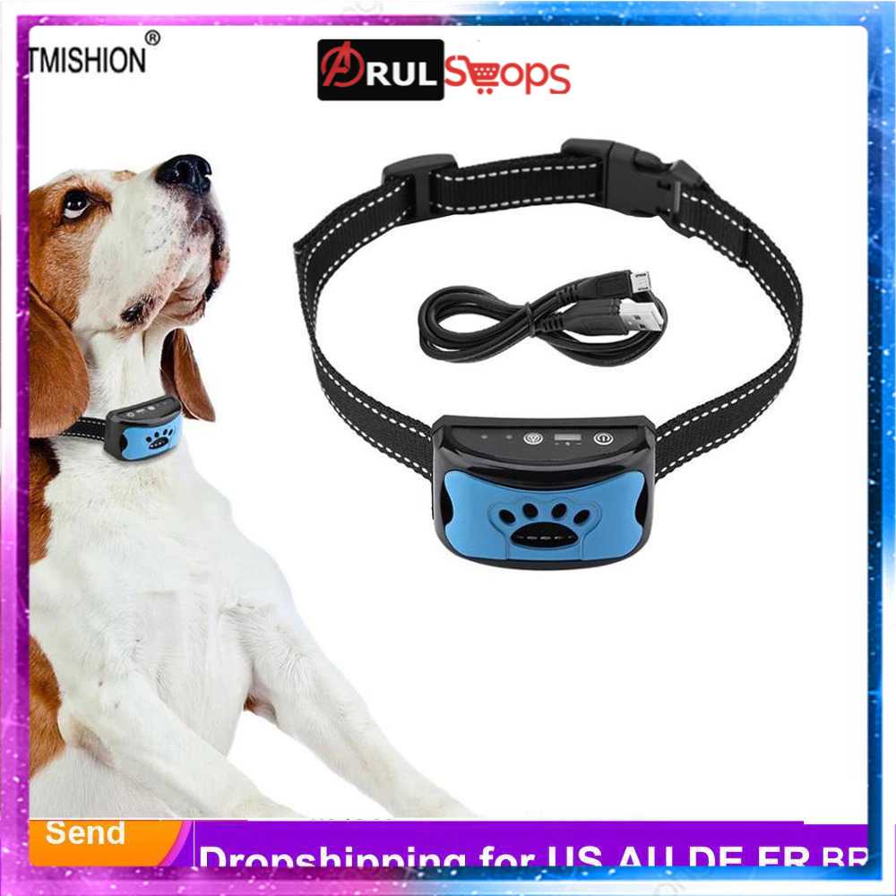 ARS - Wodondog Kalung Anjing Pet Shock Collar Automatic Stop Barking - JXG02