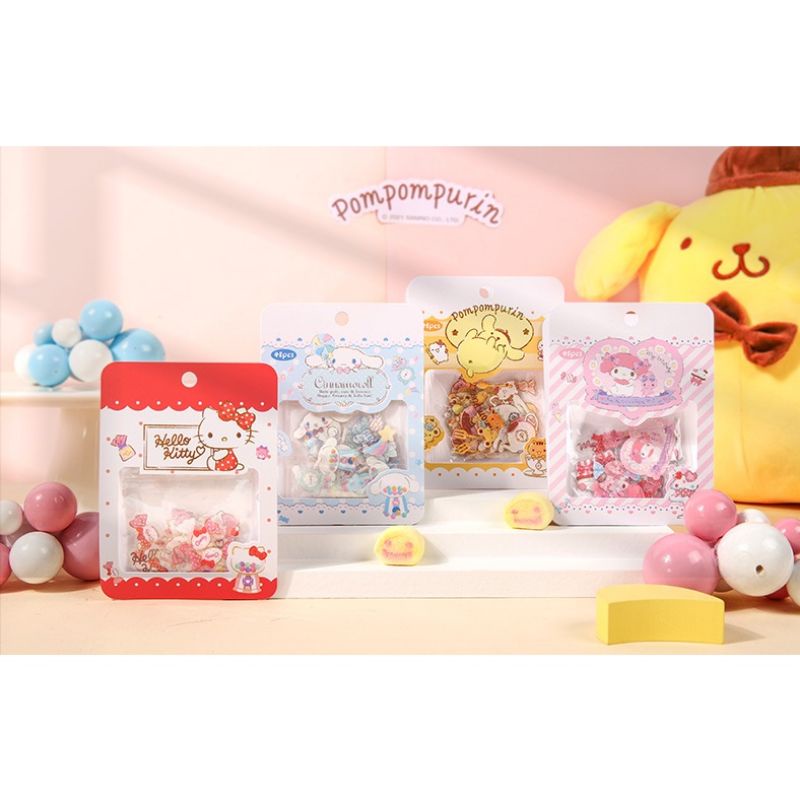 

Sanrio Sticker Set DIY Decorative Transparant PVC