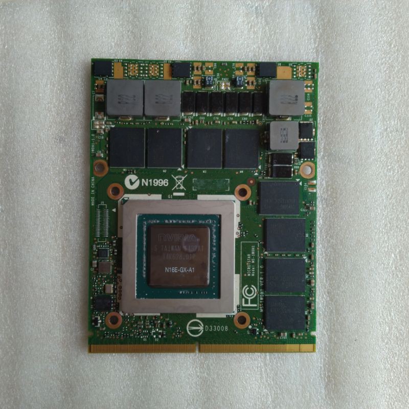 vga laptop mxm 3 nvidia gtx 980m 8gb alienware msi xenom clevo sager