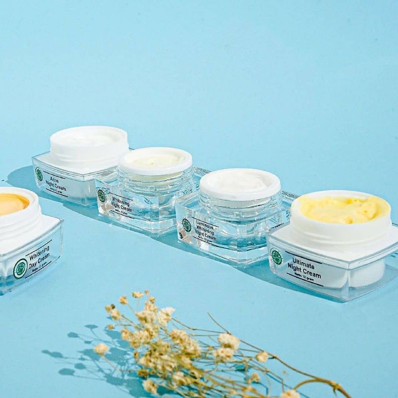 MS GLOW NIGHT CREAM ORIGINAL / MS GLOW WHITENING NIGHT CREAM / MS GLOW ACNE NIGHT CREAM / LUMINOUS