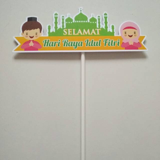 

Topper Cake Banner Idul Fitri