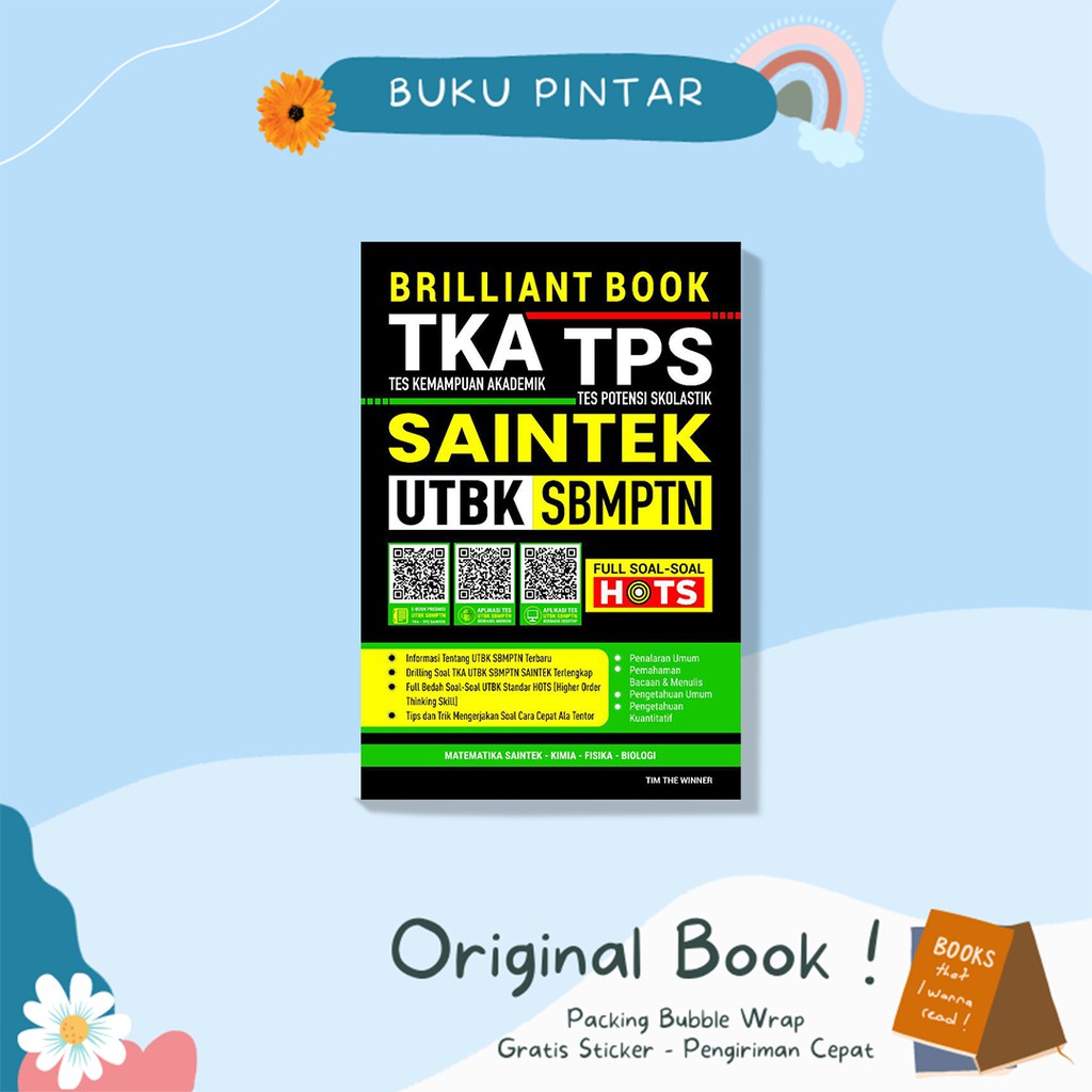 PROMO 8.8 : BUKU SOAL SBMPTN SAINTEK 2023 - TKA TPS UTBK SBMPTN SAINTEK 2023