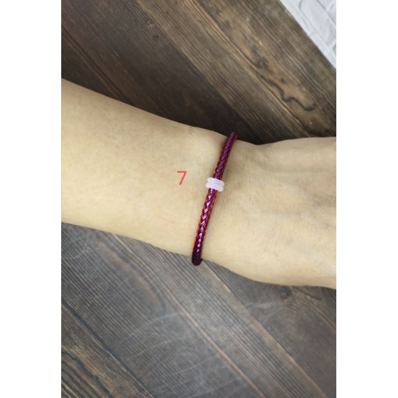 Fifi Fashion Gelang Tali Kawat PELANGI NEW Anti Air Waterproof Untuk Charm Liontin Mainan Pandora