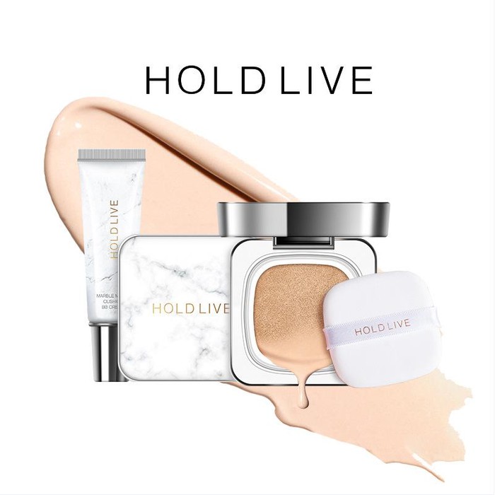 HOLD LIVE HL213 Marble Moisturizing Air Cushion BB Cream + Refill