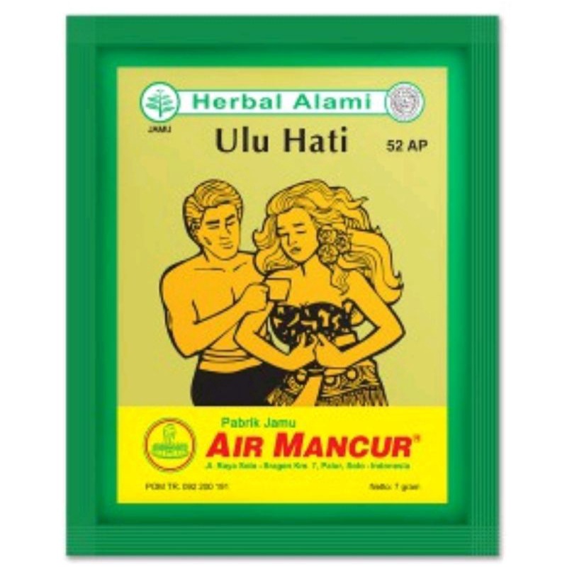 

Jamu Ulu Hati Air Mancur
