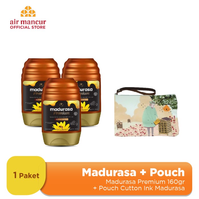 

Madurasa Premium 160gr (3) Gratis Pouch Cotton Ink