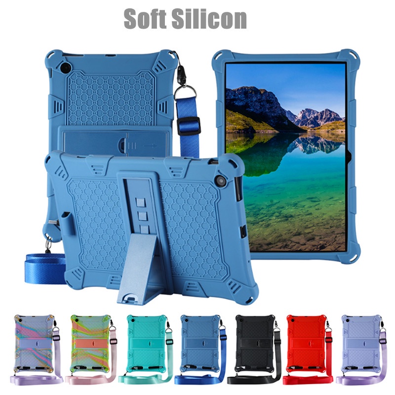 Soft Case Silikon Stand Holder Tablet Teclast m40SE m40SE 10.1 &quot;Untuk Teclastm40 SE