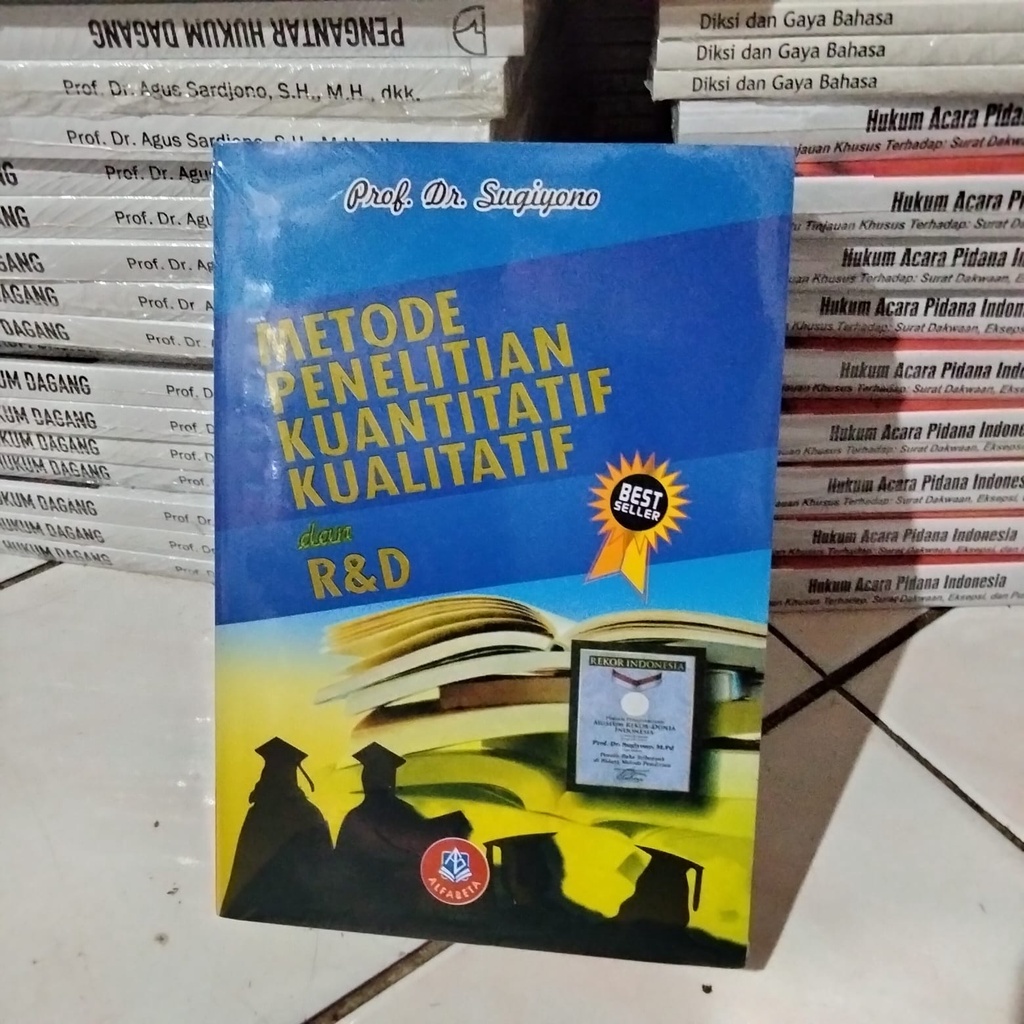 Jual Buku Metode Penelitian Kuantitatif Kualitatif Dan R D By Sugiyono