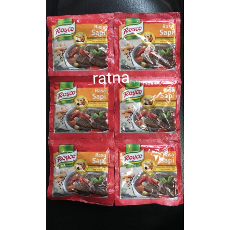 

ROYCO SAPI PENYEDAP RASA 9gr 1 Renteng Isi 12 Sachet