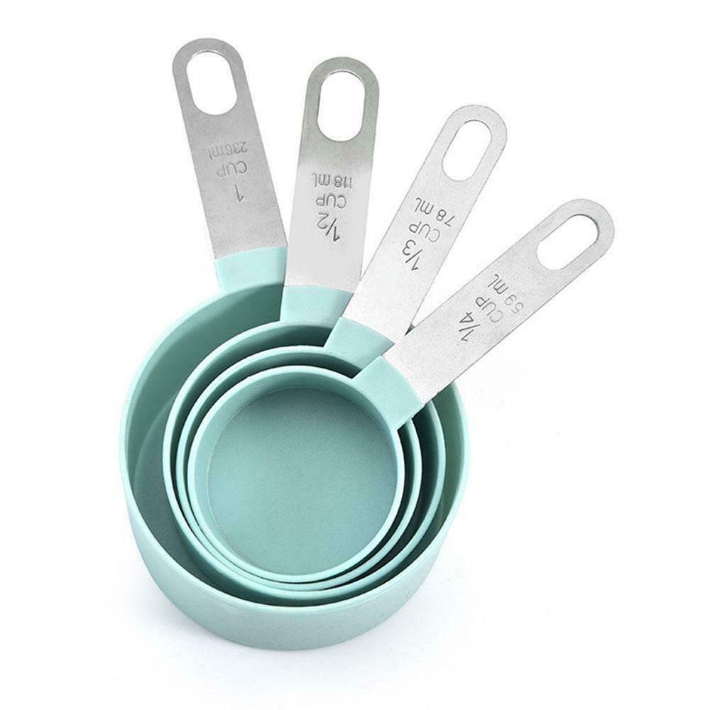 Suyo 4pcs / Set Sendok Takar Tepung Bahan Plastik
