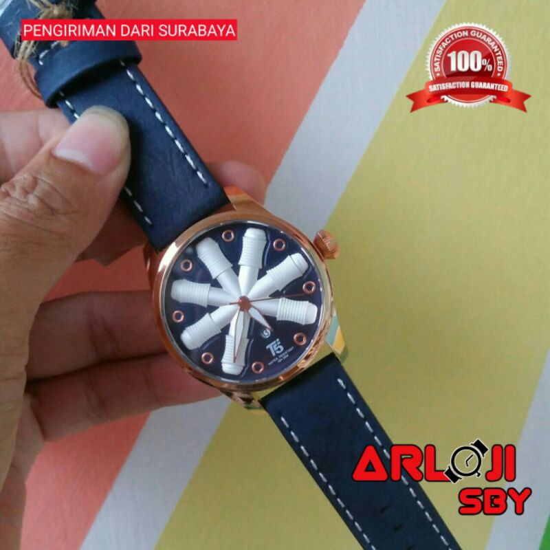 [COD] Jam tangan pria T5 H3632 original tahan air