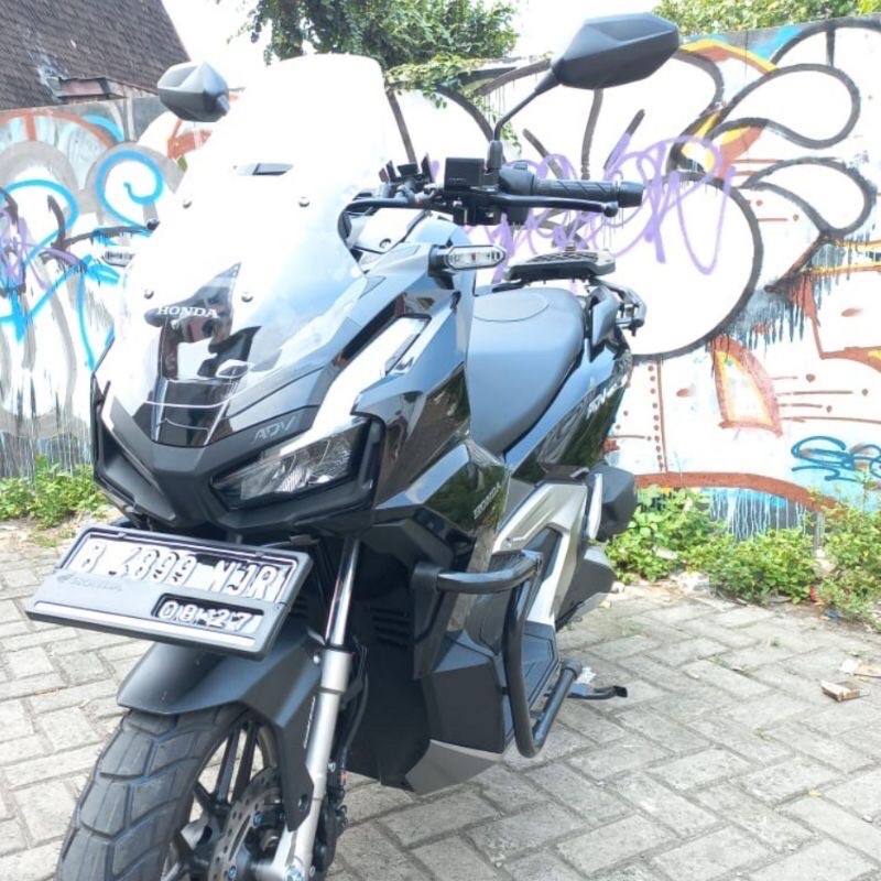 Crashbar Tubular ADV 160 Pelindung Body ADV 160 Dudukan Lampu Tembak ADV 160