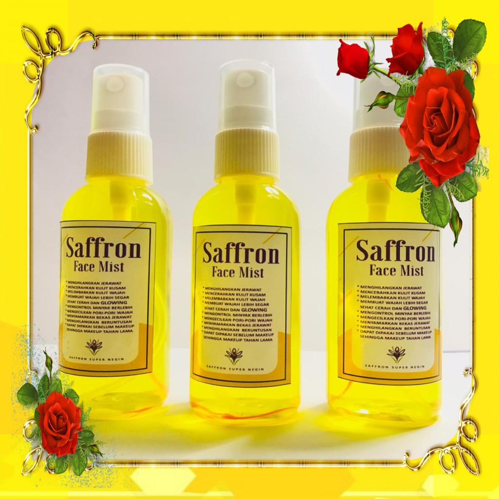 facemist safron safron face mist saffron face mist