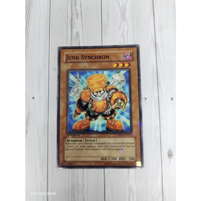 kartu yugioh original junk synchron