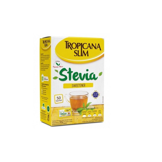 

Tropicana SLim Sweetener Stevia 50 Sachet