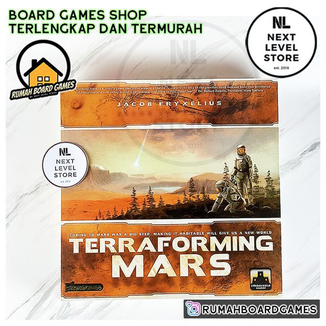 Terraforming Mars Board Games Card Game NEW Ready Stock Basic Deck