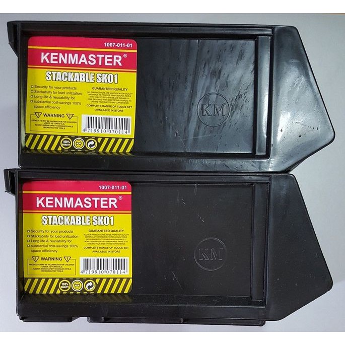 Kotak Plastik Stackable Kenmaster Sk01 / kotak rak baut