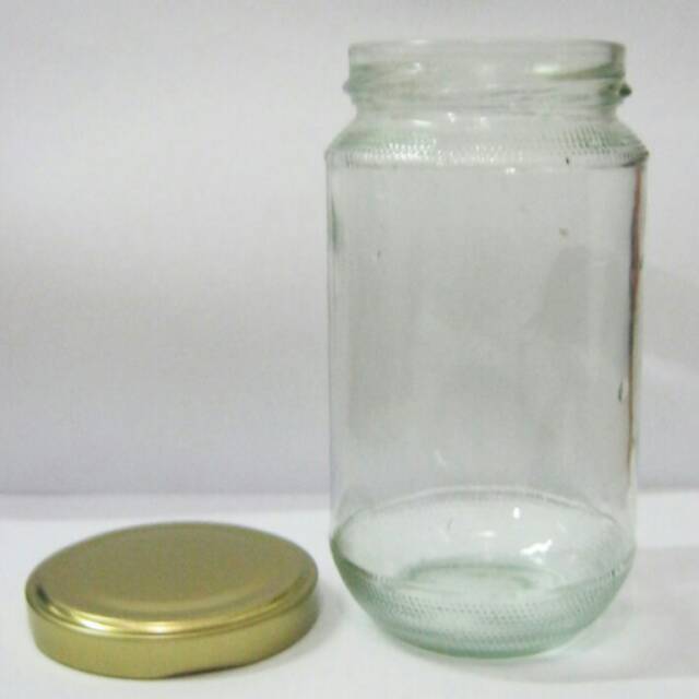 Botol Kaca - Toples Kaca 330ml Tutup Seng (Utk 4pc botol)