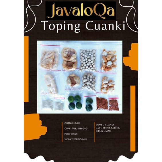 TOPING CUANKI PEDAS JAVALOQA / CUANKI INSTAN BANDUNG