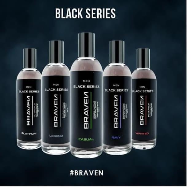 ➢ BRAVEN MEN BLACK SERIES PARFUM 100ML - PARFUM BRAVEN MEN ✧