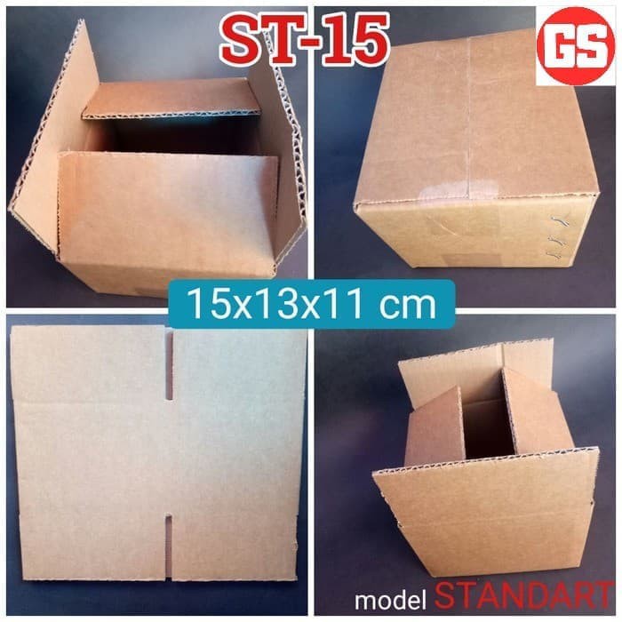 

KOTAK ST-15 KARDUS COKLAT POLOS STANDART PACKING