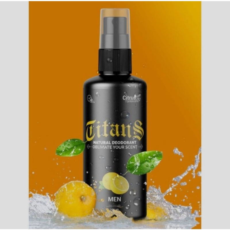 Titans Deodoran Spray / Tawas Deodoran Spray / Penghilang Bau Ketiak / Penghilang Bau Ketek