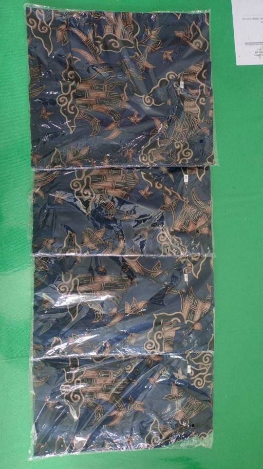 New Kemeja Batik Spesial Navy / Batik Pria Lengan Panjang / Baju Batik Pria / Seragam Batik