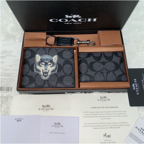 COACH WALLET WOLF / DOMPET WOLF 31522