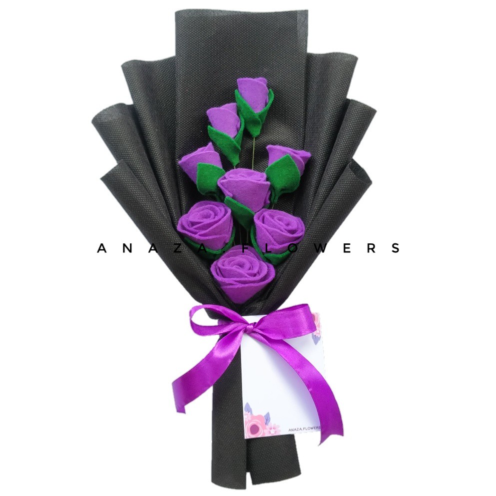 Buket Flanel Bunga Mawar Wisuda Shopee Indonesia Buket Flanel Bunga Mawar Wisuda Shopee Indonesia